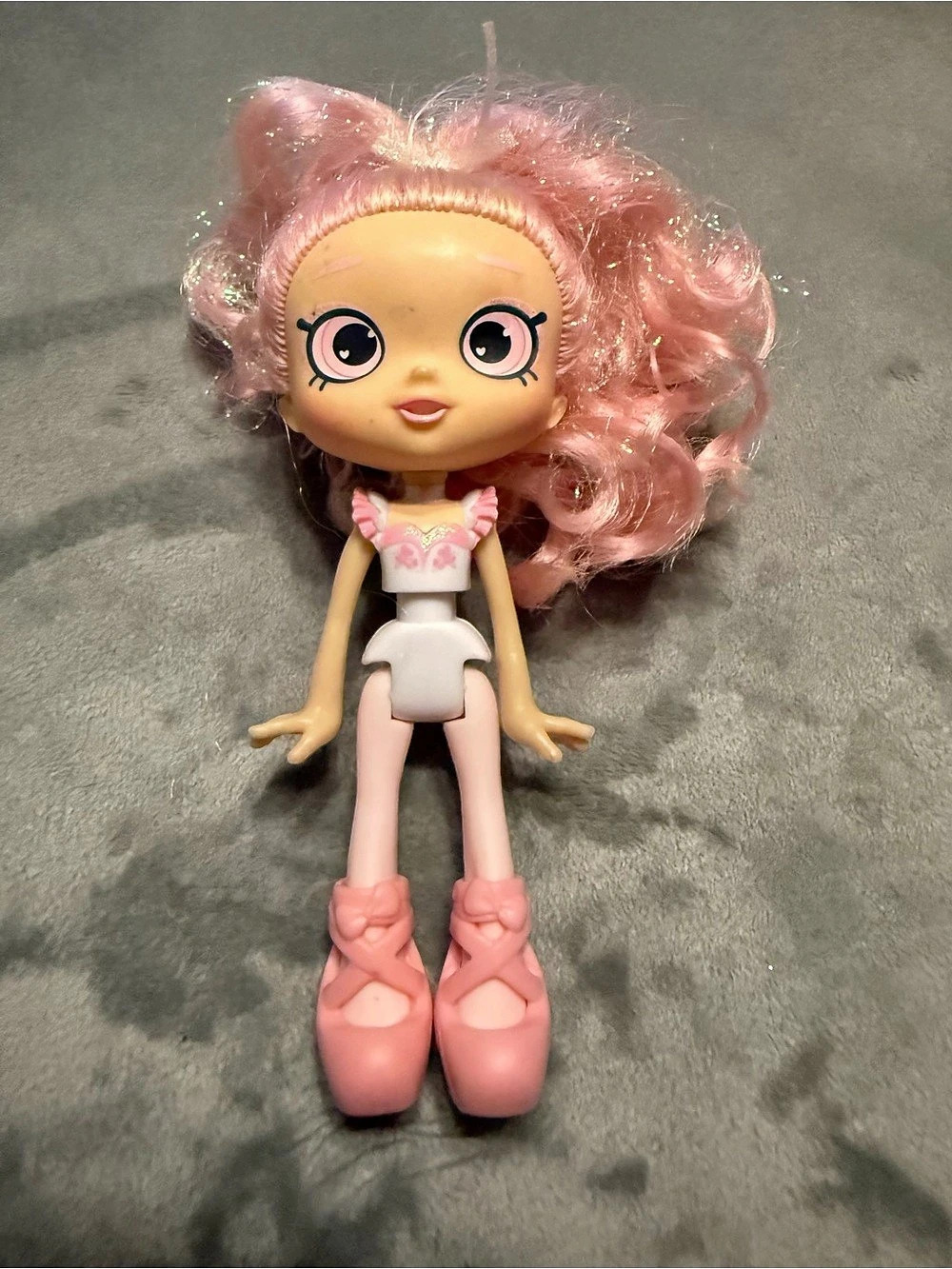 Shopkins Shoppies doll Pirouetta Rare Amazon Exclusive Missing Skirt